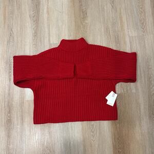 Good american chunky knit mock